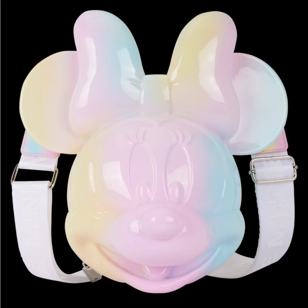 Loungefly Iridescent Pastel Minnie Mouse Crossbody Bag